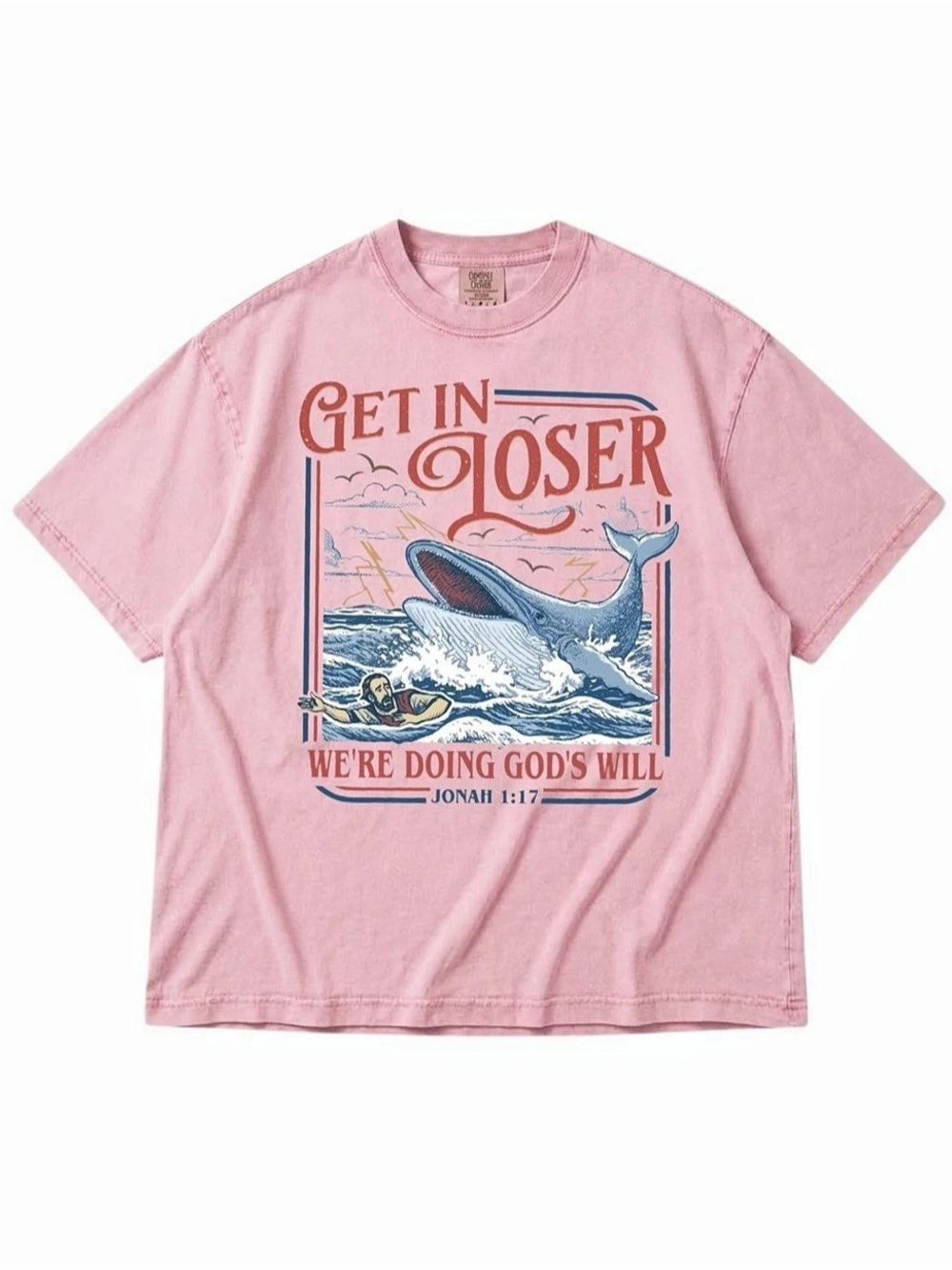 Comfort Colors Graphic Short Sleeve Tee in Blossom Like New